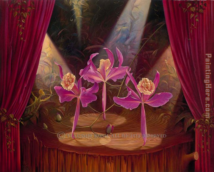 Vladimir Kush Purple Dancers